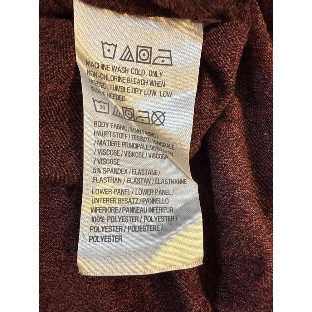 Logo By Lori Goldstein Women's Size 1X Long Sleeve Blouse, Ruffled Bottom Edge - Picture 6 of 10